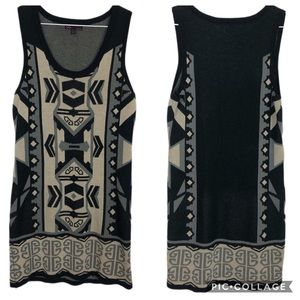 t/o Sleeveless Long Sweater or Dress Size Large